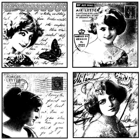 Love Letter Ladies Stamp