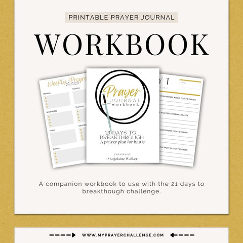 21 Days to Breakthrough Printable Workbook