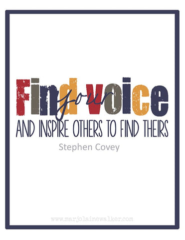 Find Your Voice Print